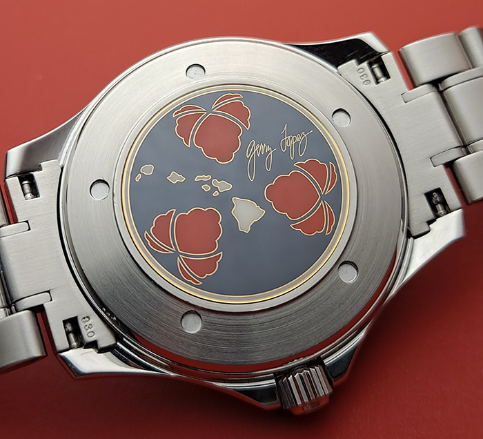 Omega Seamaster Gerry Lopez Limited Edition GMT 300M Wristwatch Ref. 2536.50